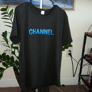 Channel Unisex T-Shirt with Blueprint XL